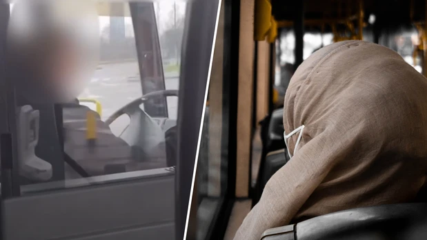 Başörtülü kadına skandal taciz: Burası Belçika, çıkar onu