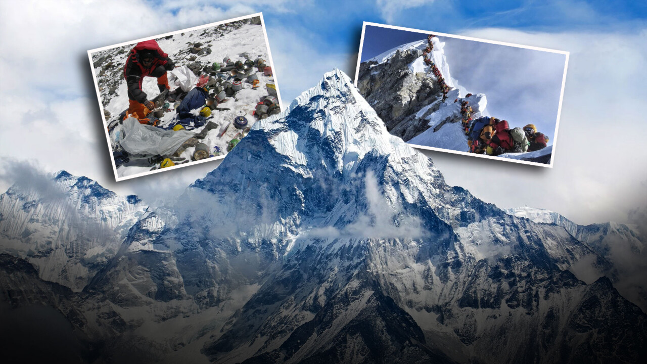 Everest&#039;i seven dışkısına katlanır! Dağcılar artık temizlemek zorunda