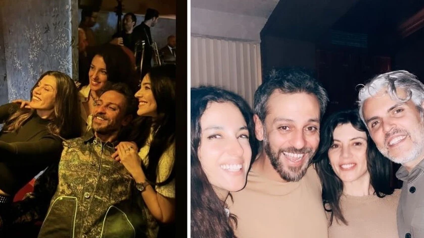 Doğum gününe ünlü akını! Gökçe Bahadır söyledi, Hande Erçel ile Hakan Sabancı dans etti