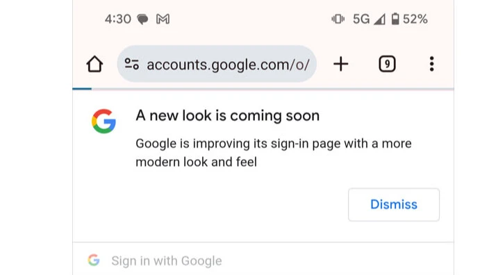 Google, oturum açma sayfasında tasarım değişikliğine gidiyor! Görünüm sil baştan olacak - 1. Resim