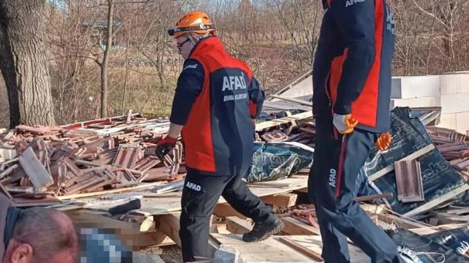 Kütahya'da kulübe inşaatı çöktü: Acı kayıp!
