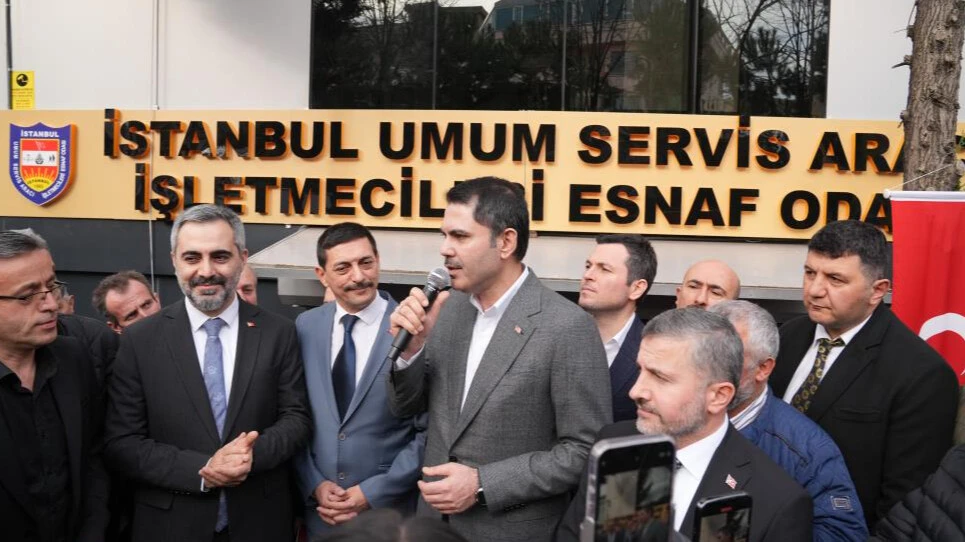 Murat Kurum servisçilere söz verdi: 31 Mart akşamı bitecek - 3. Resim