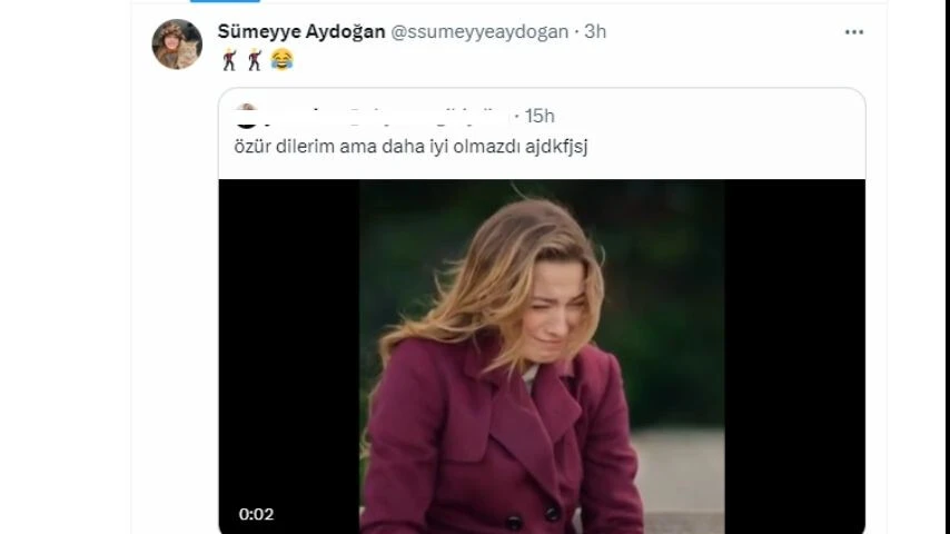 Oyunculuk performansı eleştirilen Sümeyye Aydoğan’dan anında cevap geldi - 1. Resim