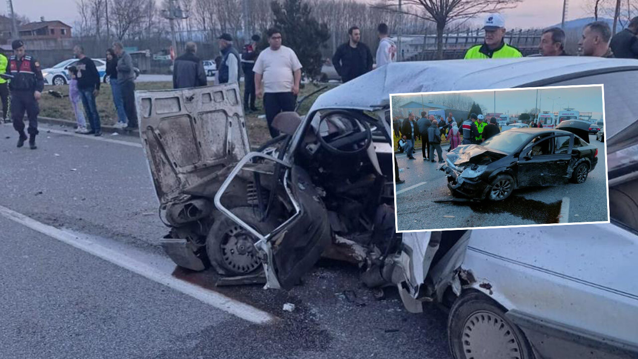 Samsun&#039;da feci kaza! 1 ölü, 5 yaralı