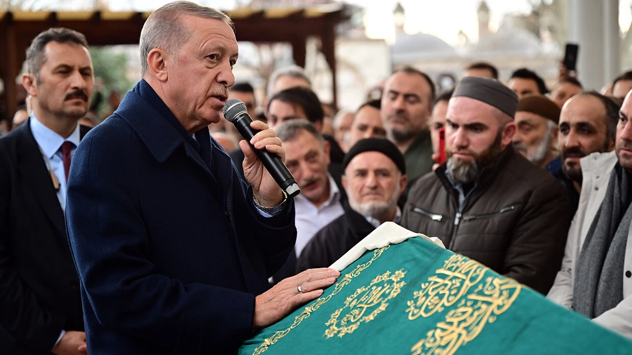 Son dakika! Fatma Sevim Baltacı'ya veda: Cumhurbaşkanı Erdoğan cenaze törenine katıldı - 3. Resim