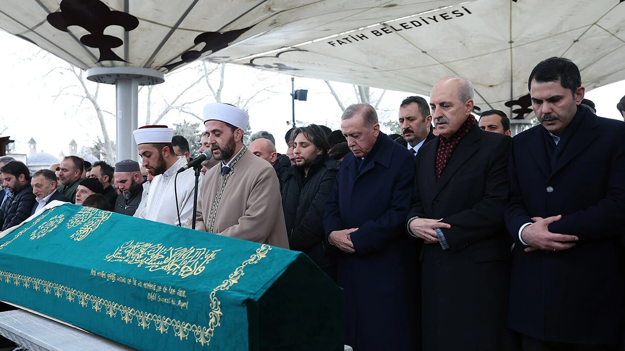 Son dakika! Fatma Sevim Baltacı'ya veda: Cumhurbaşkanı Erdoğan cenaze törenine katıldı - 4. Resim