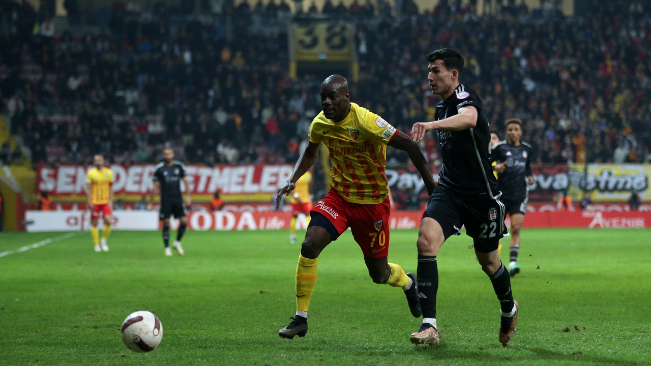 Beşiktaş Kayseri deplasmanından 1 puanla döndü