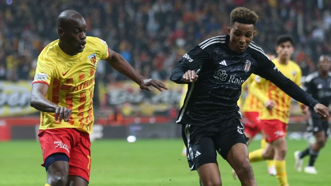 Beşiktaş Kayseri deplasmanından 1 puanla döndü