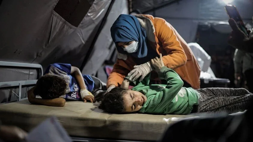 Gazze'de sivil katliamı sürüyor son can kaybı 28 bin 304