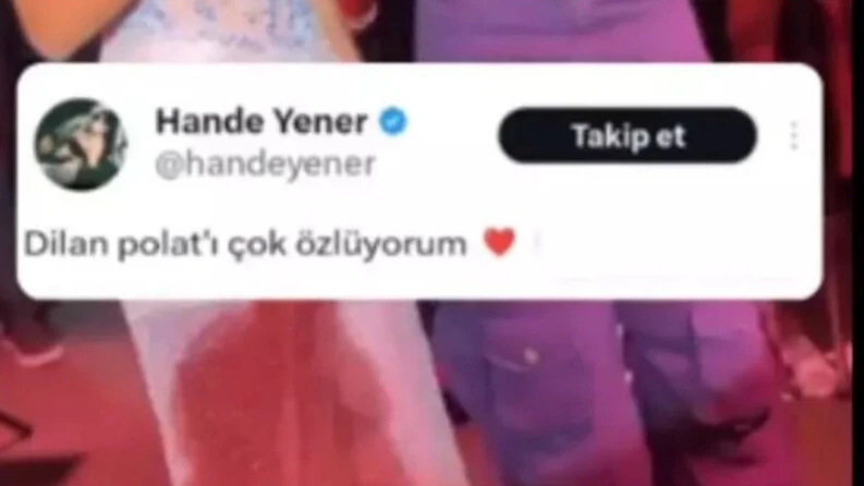 Hande Yener'in Dilan Polat'ı "Özledim" paylaşımı kafaları karıştırdı! Gerçek ise sonradan anlaşıldı