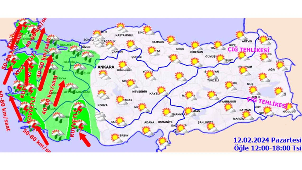İstanbul, Çanakkale, Balıkesir... Hem fırtına kopacak hem de fena yağacak