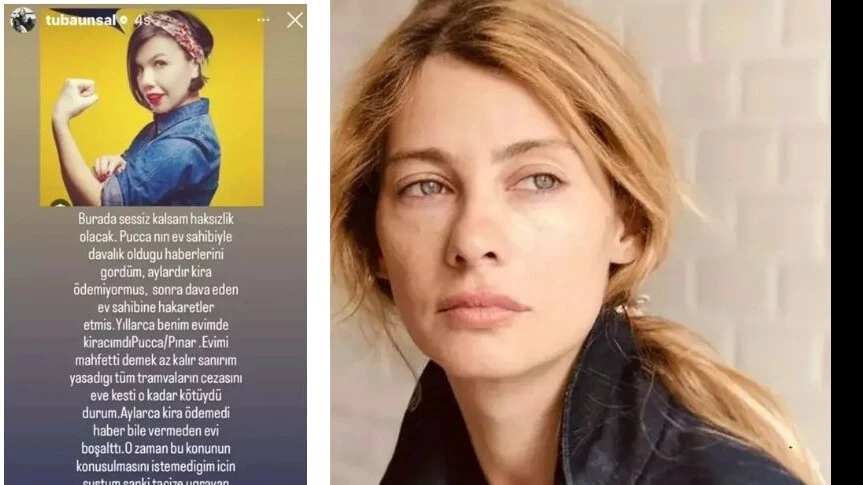 Oyuncu Tuba Ünsal'dan Pucca'ya zehir zemberek sözler: Evimi mahvetti demek az kalır
