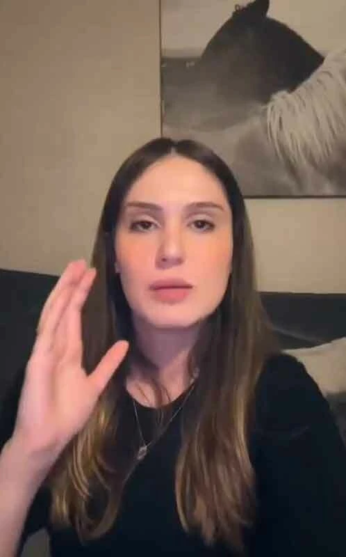 'Perihan Öldürülecek' videosundaki kadını tehdit eden komşu yakalandı