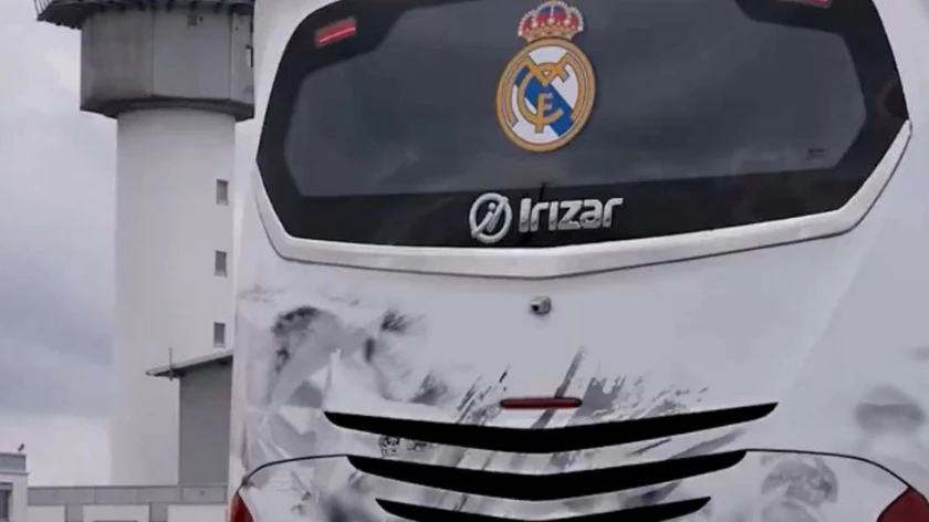 Real Madrid takım otobüsü kaza yaptı! İşte futbolcuların son durumu