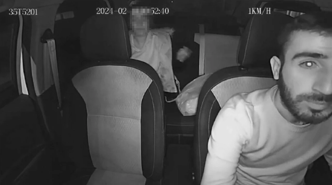 Taksiciyi darp eden saldırgan müşterinin sevgilisi çıktı - 1. Resim