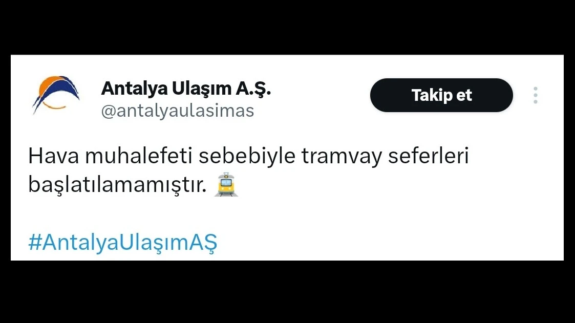 Antalya tramvay seferleri ne zaman başlayacak? Vatandaşlar zor anlar yaşadı