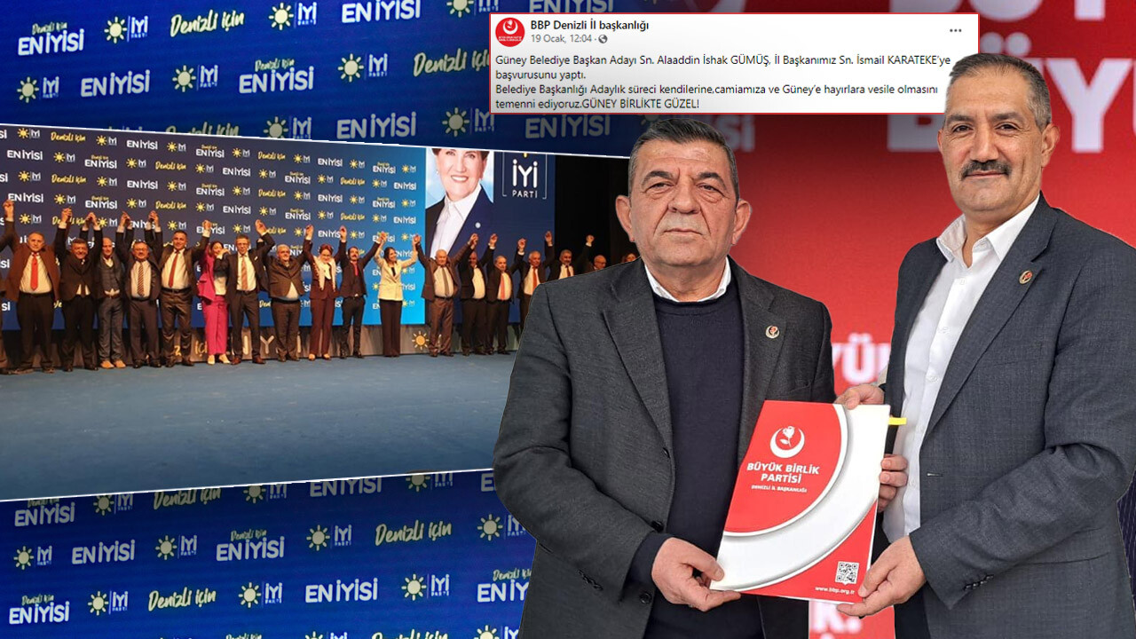 Paylaşamadılar... İYİ Parti ve BBP aynı ismi aday gösterdi