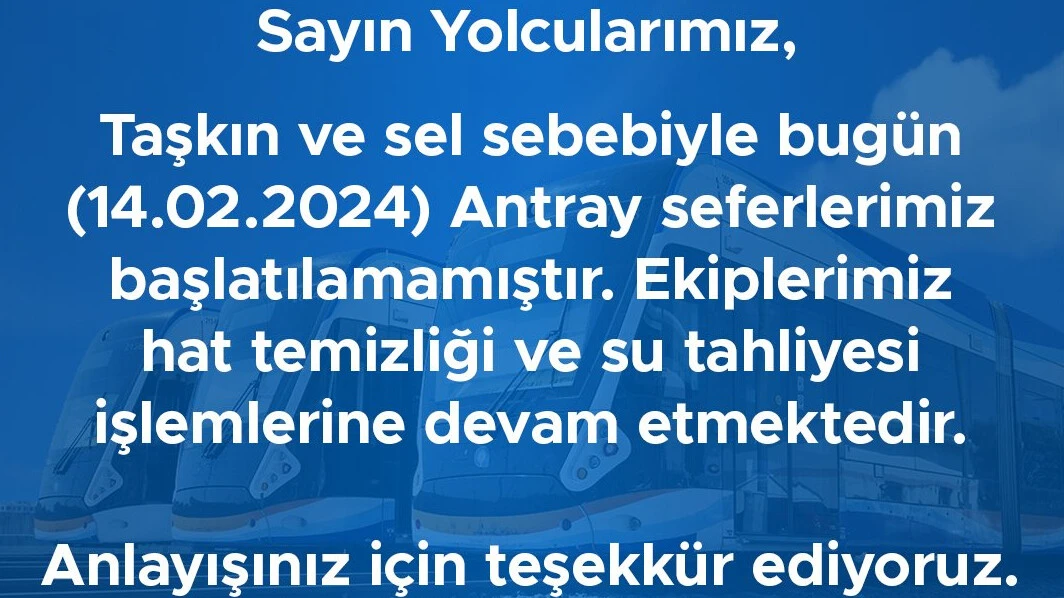 Antalya tramvay seferleri ne zaman başlayacak? Vatandaşlar zor anlar yaşadı