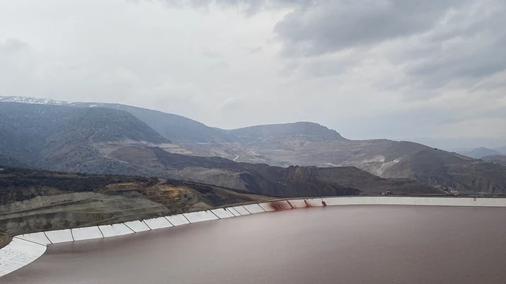 Erzincan'daki 'siyanür barajı patladı' iddiasına yalanlama - 1. Resim