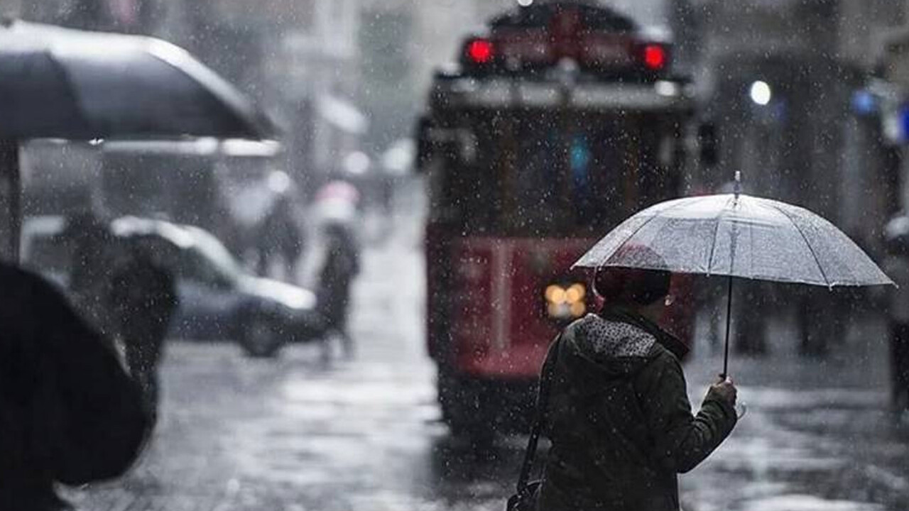 İstanbul için sağanak alarmı! Meteoroloji saat verdi