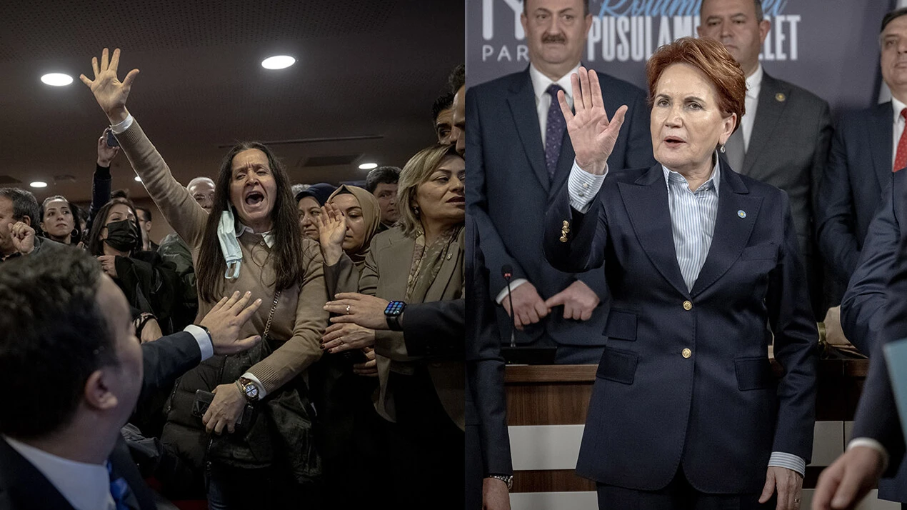 İYİ Parti'de olaylı aday tanıtımı! Mansur Yavaş lehine slogan atıldı - 2. Resim