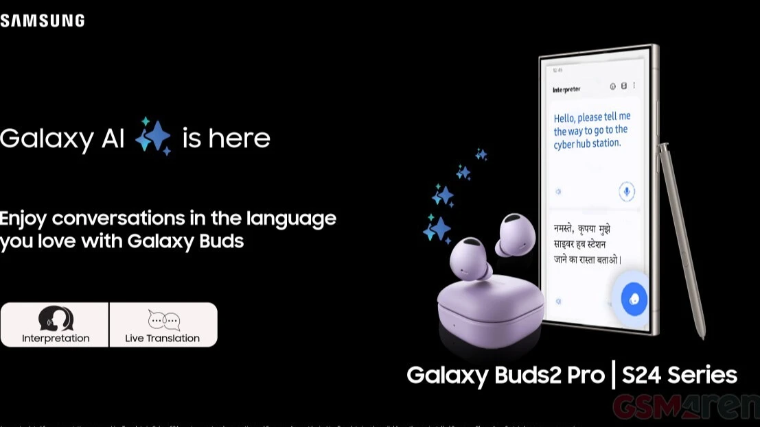 Samsung'un üretken yapay zekası 'Galaxy AI', kablosuz kulaklıklara geldi - 1. Resim