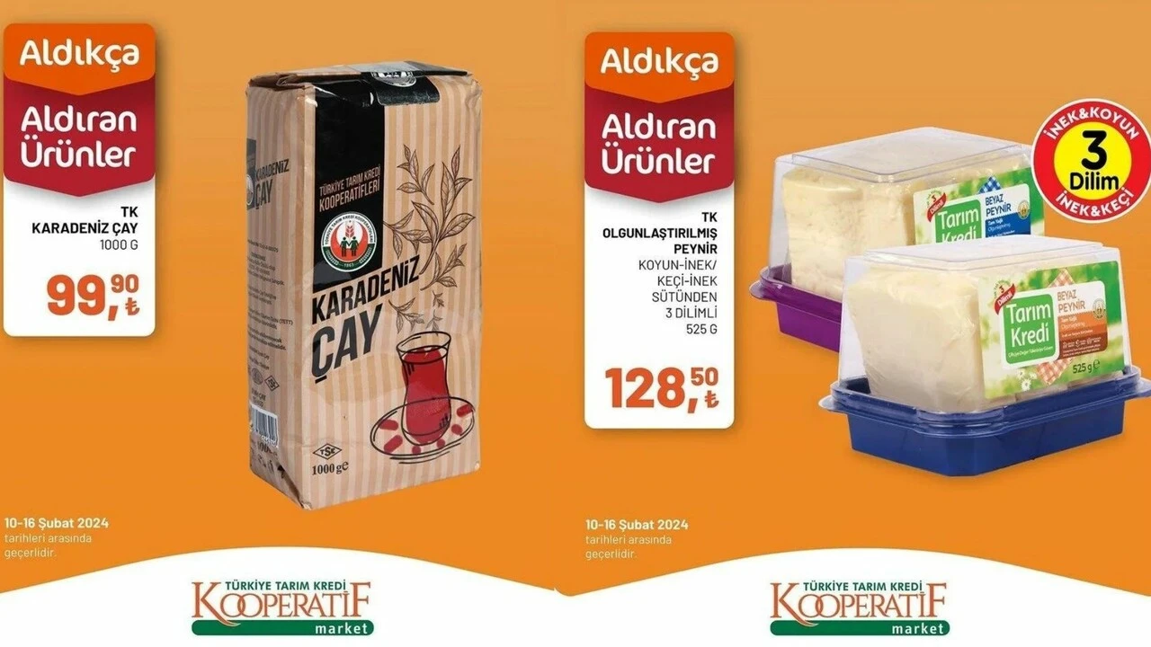 Sıvıyağdan çaya bebek bezinden tuvalet kağıdına Tarım Kredi Kooperatif Marketlerinde yüzleri güldüren indirimler! Tek güne özel fırsat ürünleri - 2. Resim