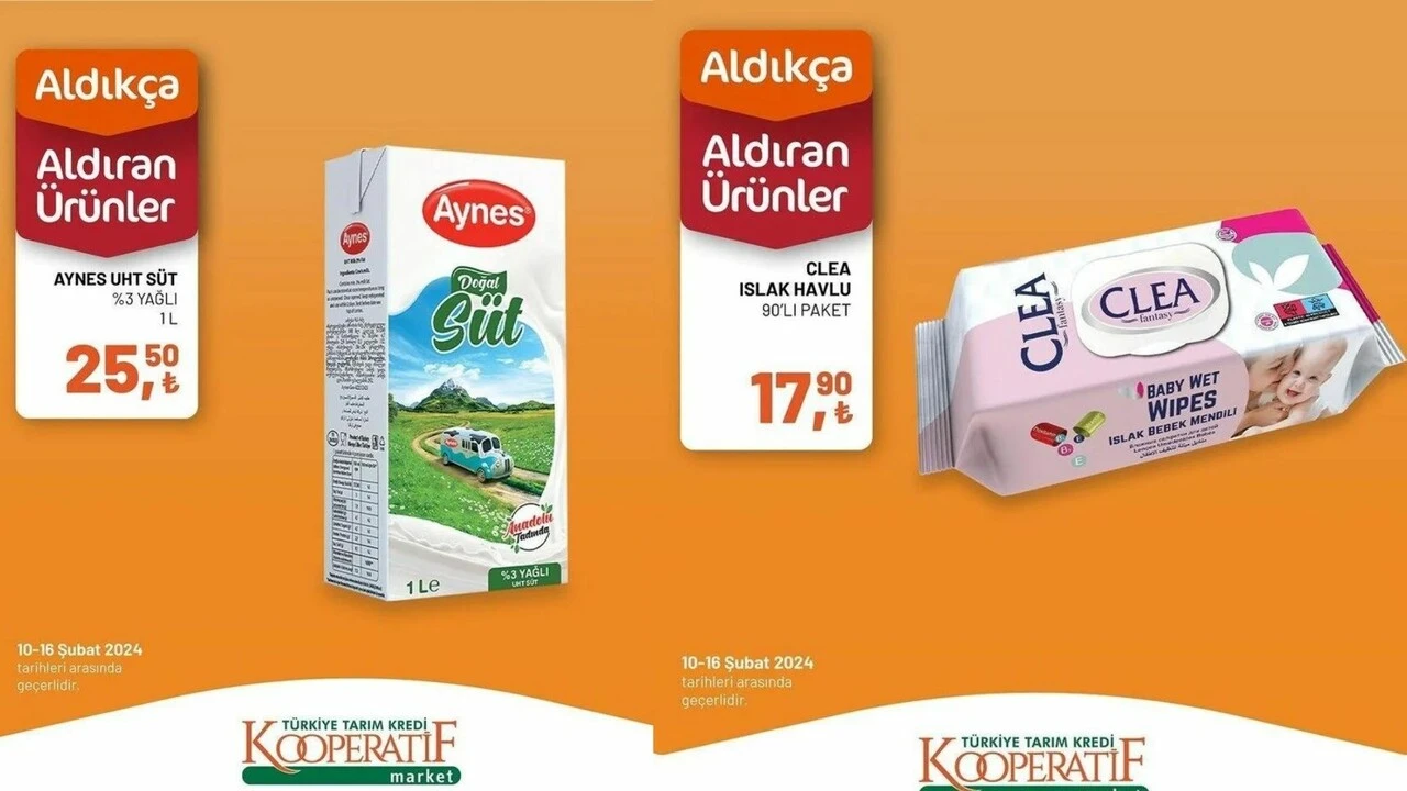 Sıvıyağdan çaya bebek bezinden tuvalet kağıdına Tarım Kredi Kooperatif Marketlerinde yüzleri güldüren indirimler! Tek güne özel fırsat ürünleri - 6. Resim