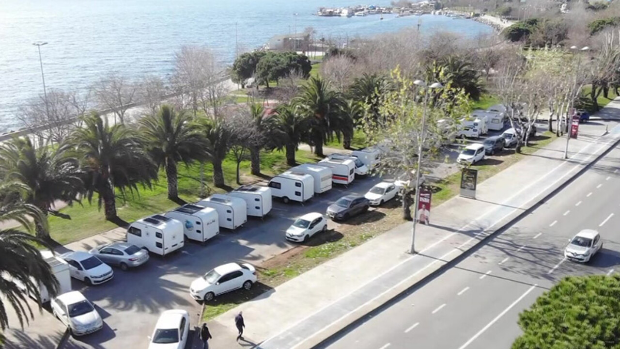 Vatandaşlar isyan etti! Kartal ve Maltepe sahilinde karavan işgali