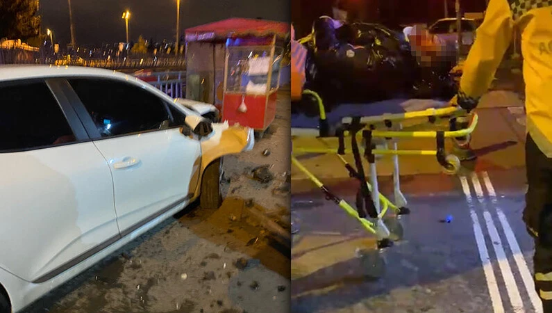 Aikido eğitmeni dehşeti yaşadı! Alkollü sürücü önce çarptı sonra yerini değiştirip kaçtı - 1. Resim