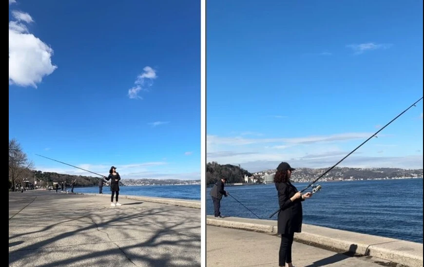 Azra Akın'ın mütevazi yaşamı alkış topladı! Pazar esnafı ile sohbetine beğeni yağdı - 2. Resim