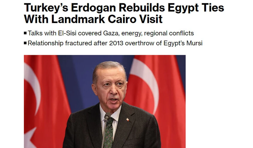 Erdoğan-Sisi görüşmesindeki olumlu hava dış basına yansıdı: Yeni dönüm noktası