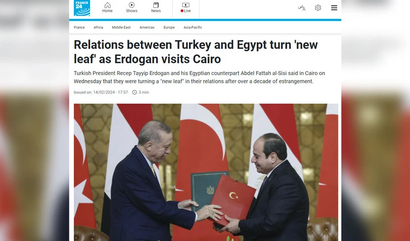 Erdoğan-Sisi görüşmesindeki olumlu hava dış basına yansıdı: Yeni dönüm noktası