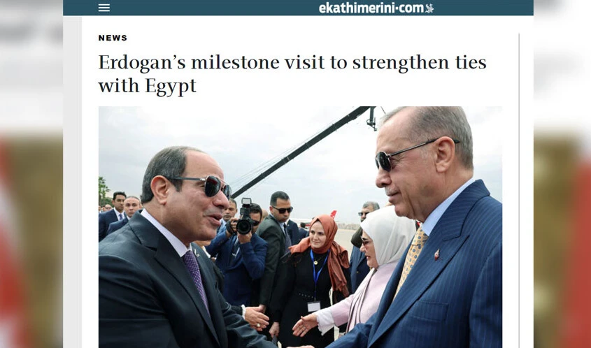 Erdoğan-Sisi görüşmesindeki olumlu hava dış basına yansıdı: Yeni dönüm noktası