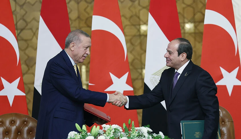 Erdoğan'ın Mısır ziyareti ilk meyvelerini verdi, imzalar atıldı - 2. Resim