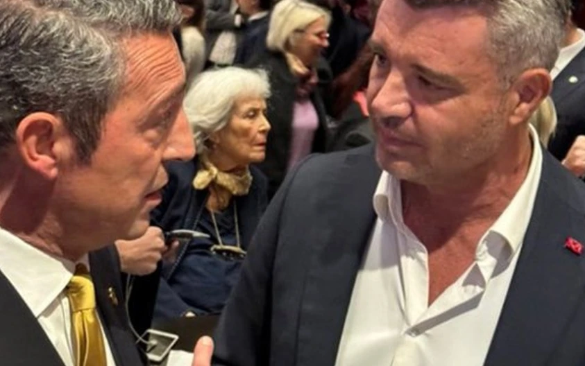 Fenerbahçe'de Ali Koç ve Saadettin Saran buluşması - 1. Resim