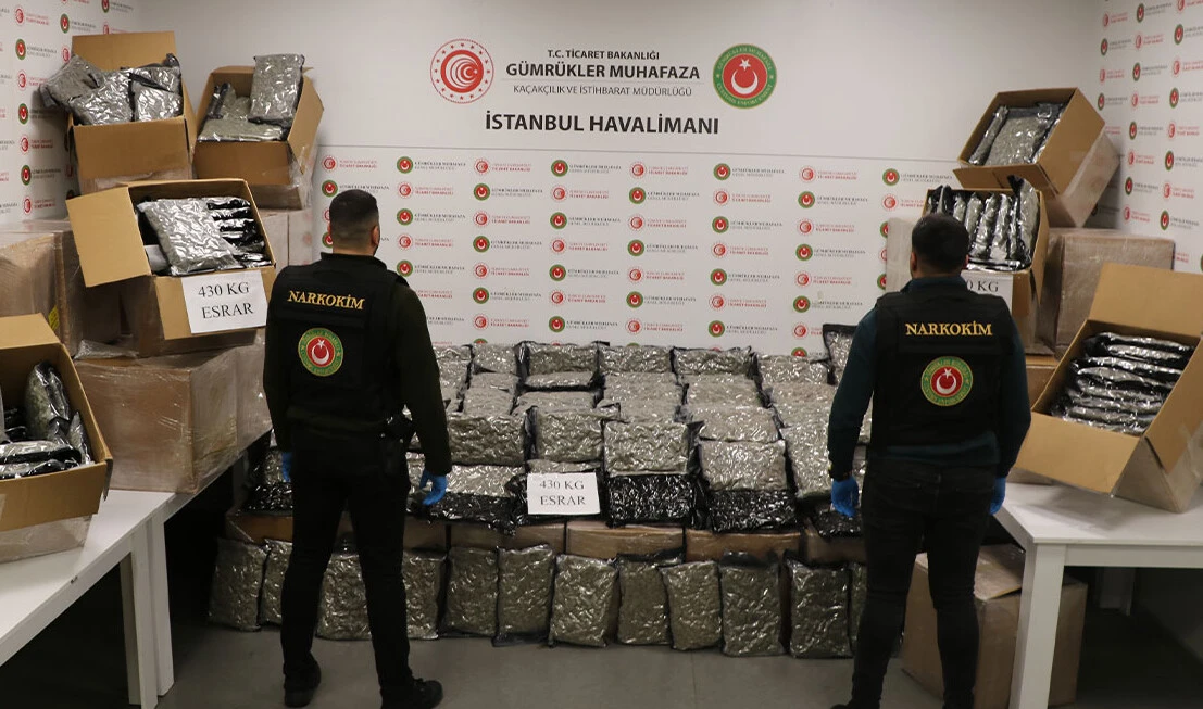 İstanbul Havalimanı'nda dev uyuşturucu operasyonu! Piyasa değeri 140 milyon TL - 1. Resim