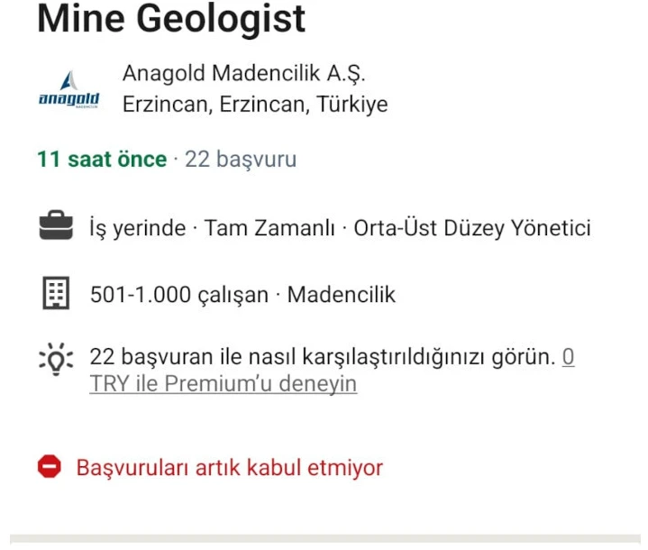 9 işçi siyanürlü toprak altında aranırken şirket iş ilanı açıp geri çekti! - 1. Resim