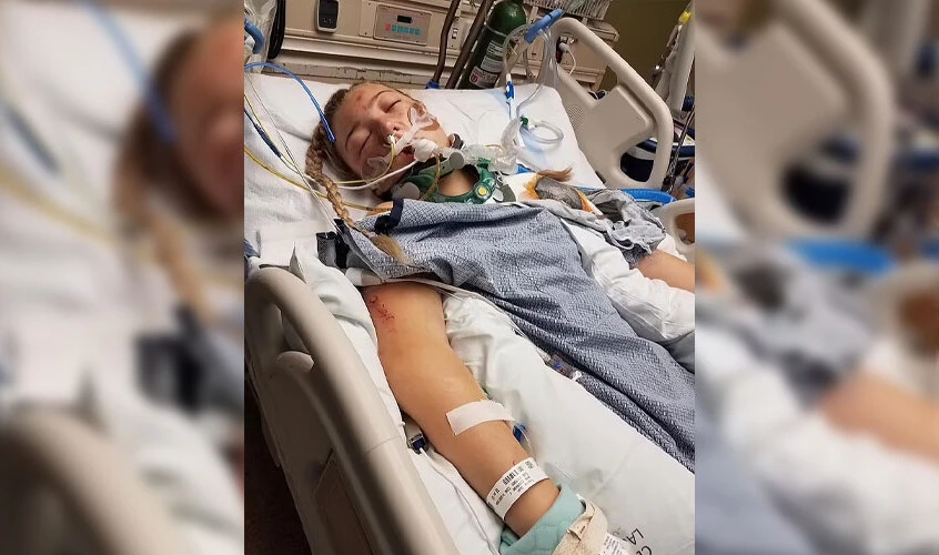 Korkunç olay... Aracın camından havaya fırladı! Elektrik tellerinde bir saat asılı kaldı