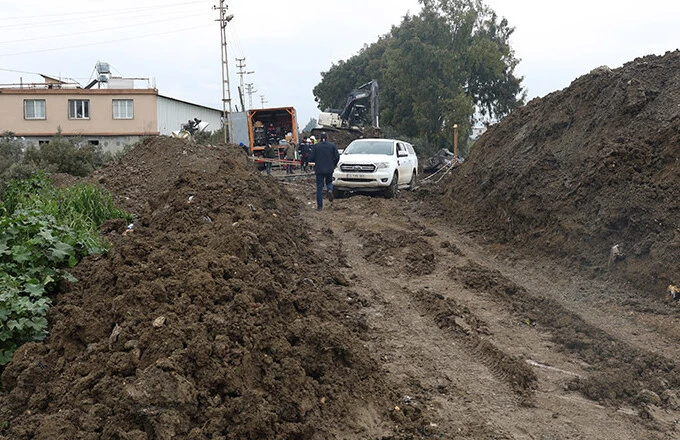 Doğalgaz borusu patladı, sızan gaz görüntülendi - 1. Resim