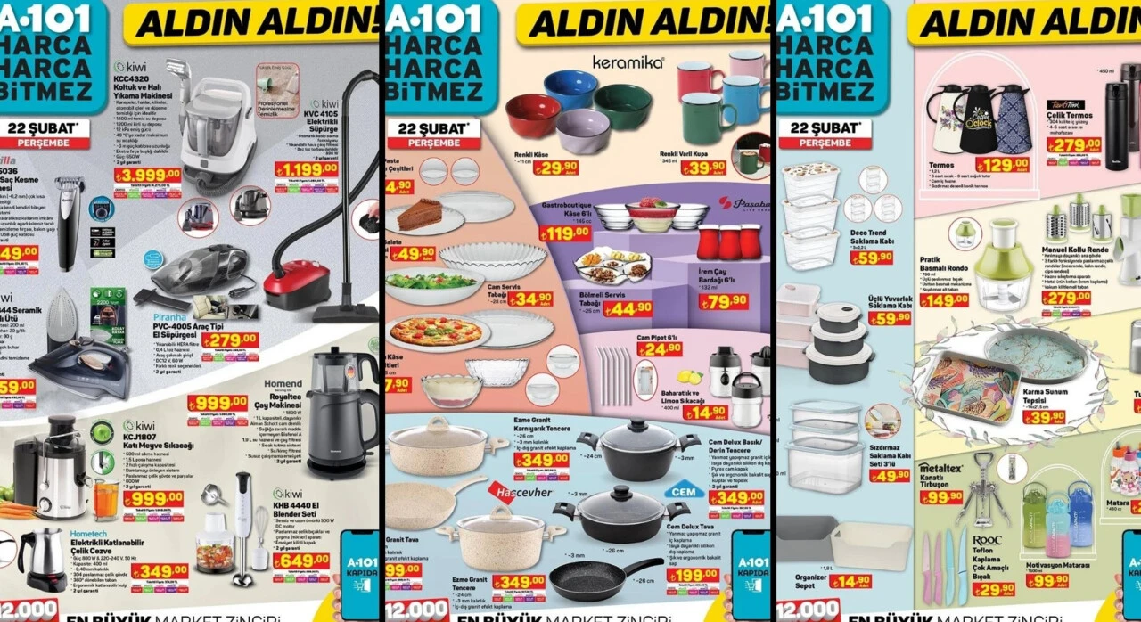 Koltuk ve halı yıkama derdine son veren makine! 22 Şubat Perşembe günü A101 marketlerde indirim rafları güncellendi - 1. Resim