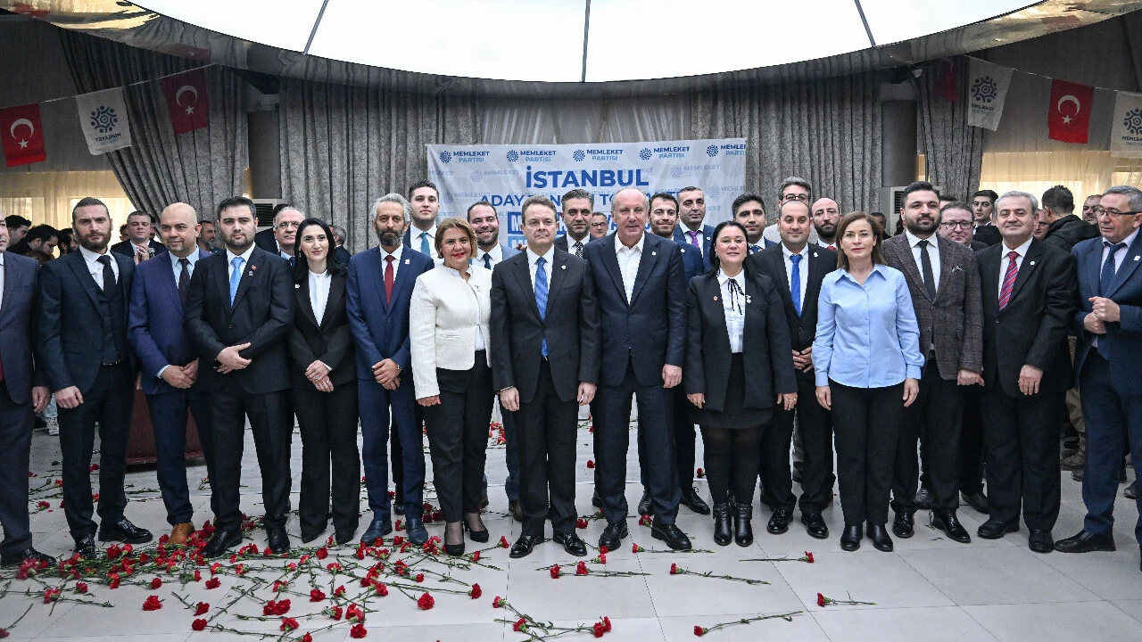 Memleket Partisi Genel Başkanı İnce, partisinin 63 belediye başkan adayını açıkladı