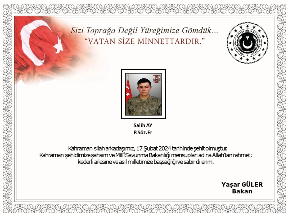 Son dakika: Pençe-Kilit operasyon bölgesinden kahreden haber - 1. Resim