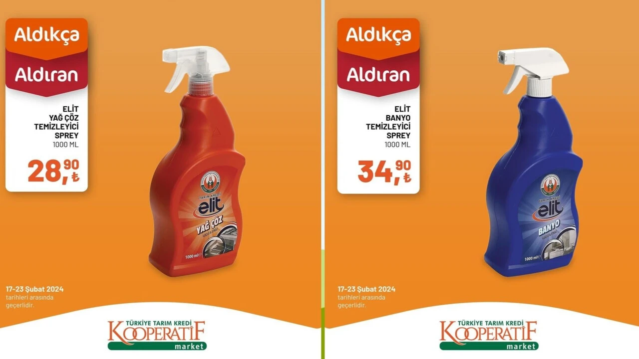 Tarım Kredi Kooperatif Market 17-23 Şubat 2024 kataloğunda kış yağmuru indirimi başladı! Tarım Kredi Kooperatif Market'te cüzdan dostu temizlik ürünleri - 6. Resim
