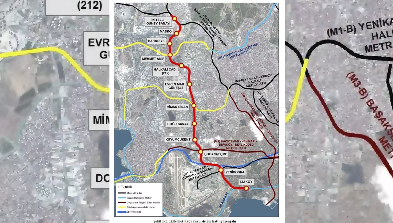 İstanbul'a 2 yeni metro daha... Tarih verildi, kurdele kesiliyor