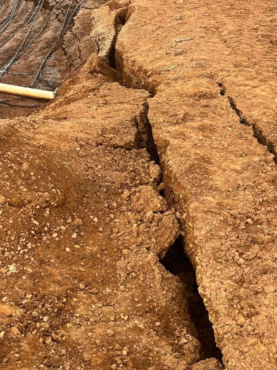 Madende toprak kaymasında 6. Gün: Dev çatlağın bu fotoğrafları delil oldu - 2. Resim