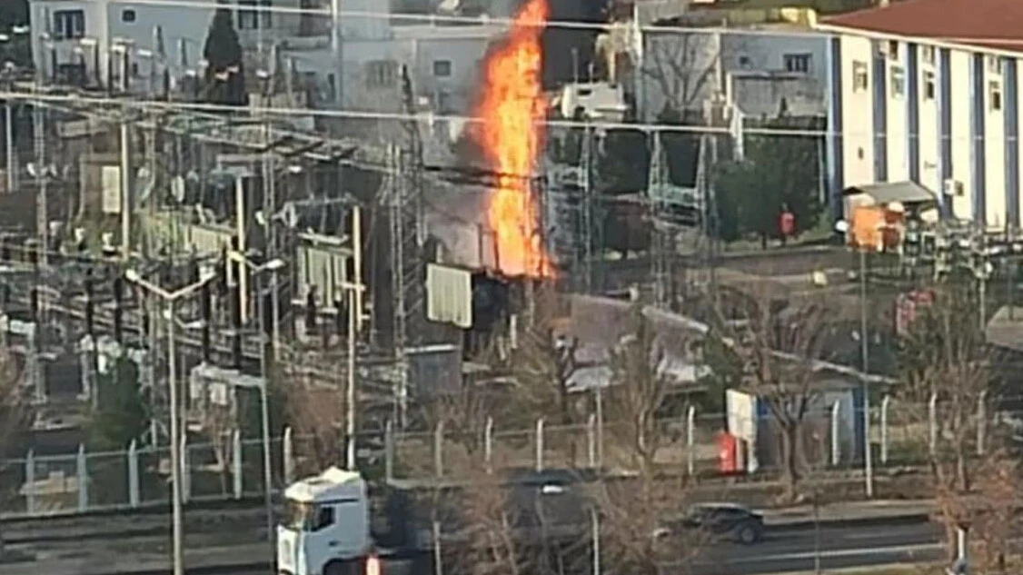 Şanlıurfa'da trafo merkezinde korkutan yangın!
