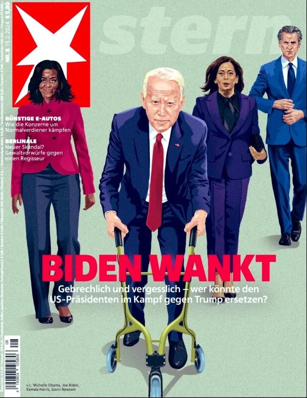 Alman Stern dergisi, Biden ile dalga geçti: Zayıf ve unutkan