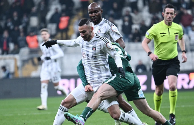 Beşiktaş İnönü'de 3 puanı 2 golle aldı - 1. Resim