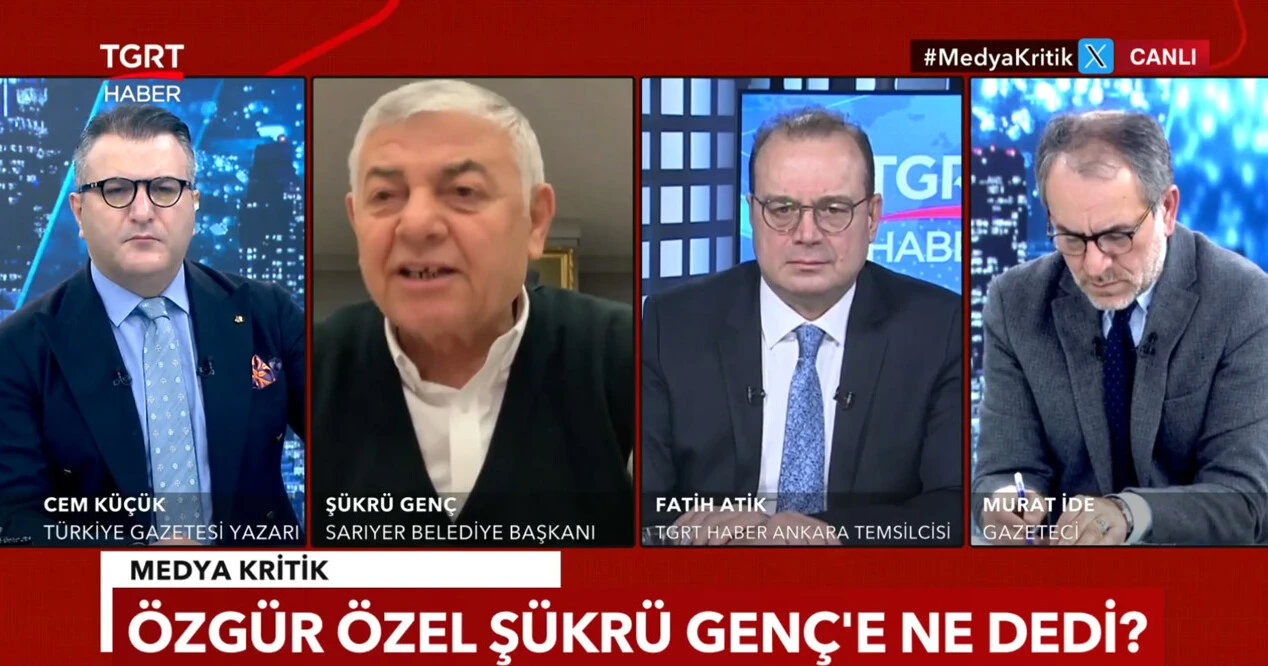 CHP'nin seçmediği Şükrü Genç TGRT Haber'de duyurdu: Bağımsız aday olacağım - 1. Resim
